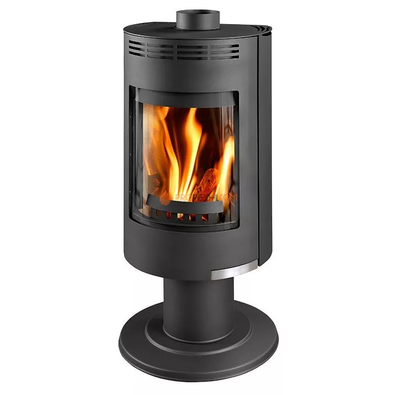 Печь-камин Thorma Andorra Exclusive, черная