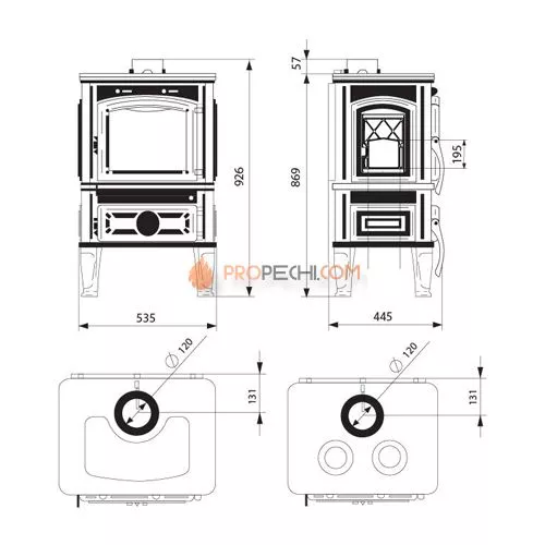 Печь Ferguss Magma Cook SD