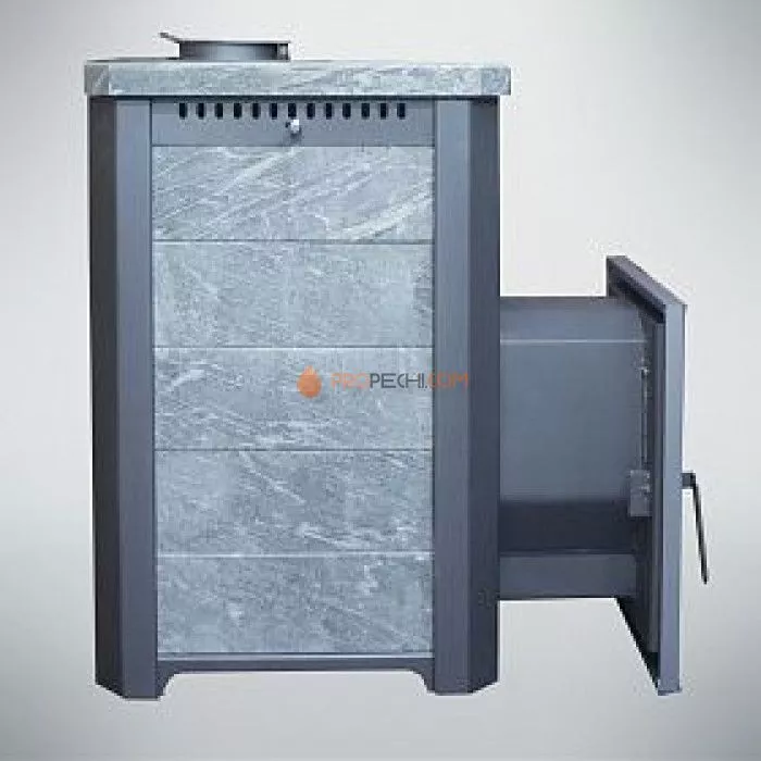 Дровяная печь для бани Варвара Сказка Мини удлиненная