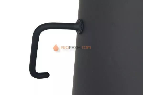 Шибер чёрный   500 d200 2 мм