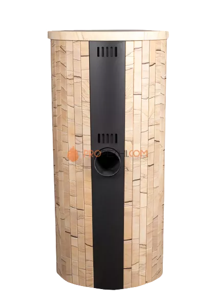 Печь-камин Ферингер Лада "Окаменевшее дерево" наборный