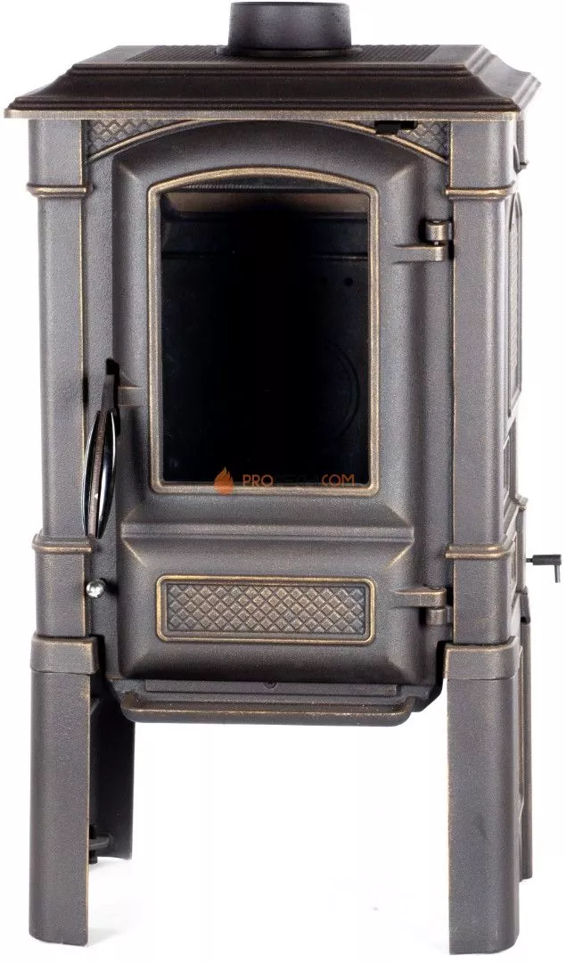 Печь-камин Fireway Bruno II патина бронза