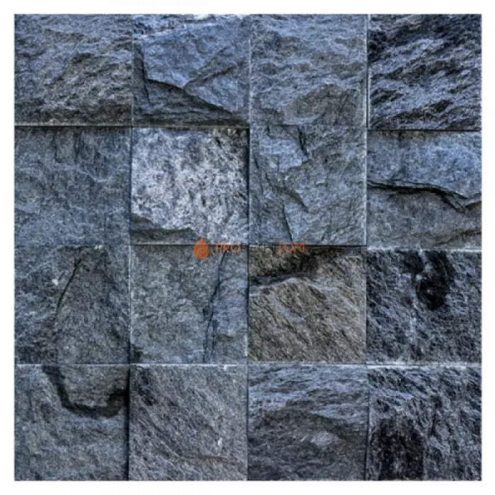 Плитка облицовочная Гефест 80х80х25 рваный камень талькохлорит