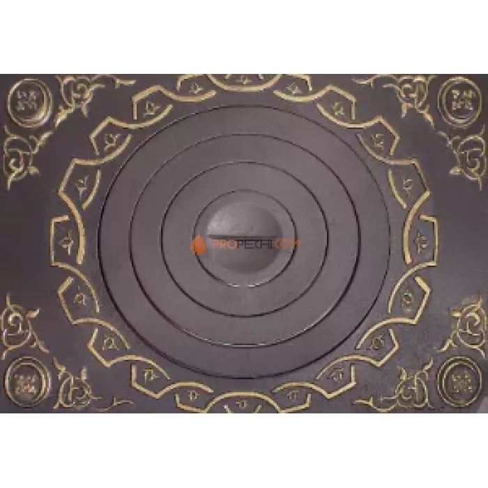 Плита под казан Гефест 01 705х530 ф400 с патиной