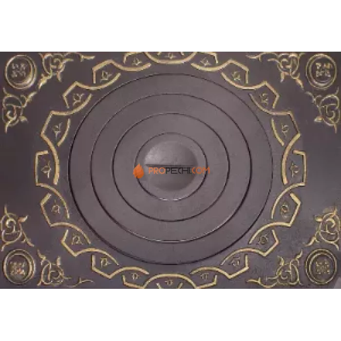 Плита под казан Гефест 01 705х530 ф400 с патиной