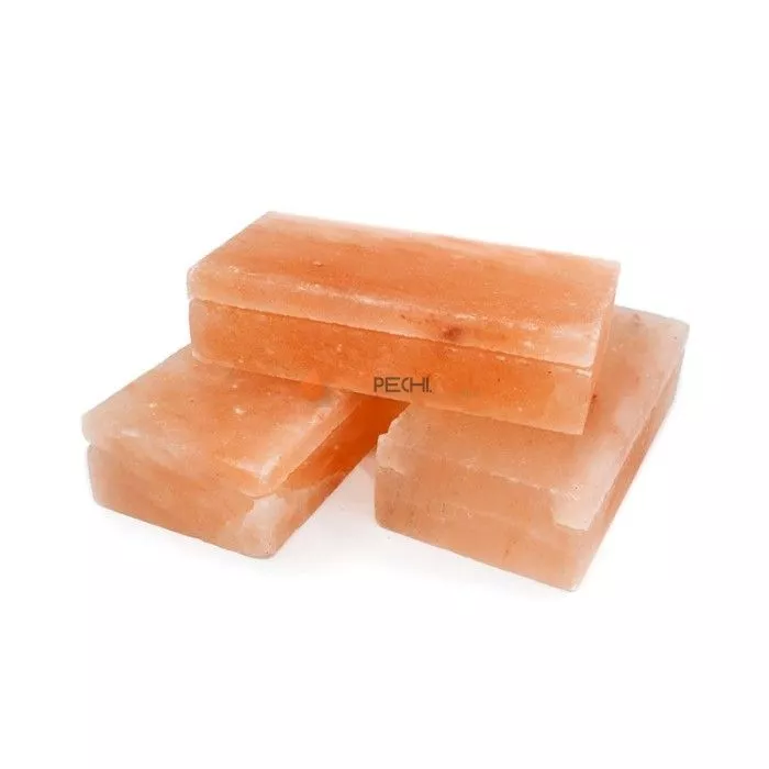 Соляной кирпич шлифованный с пазом 200х100х50 мм