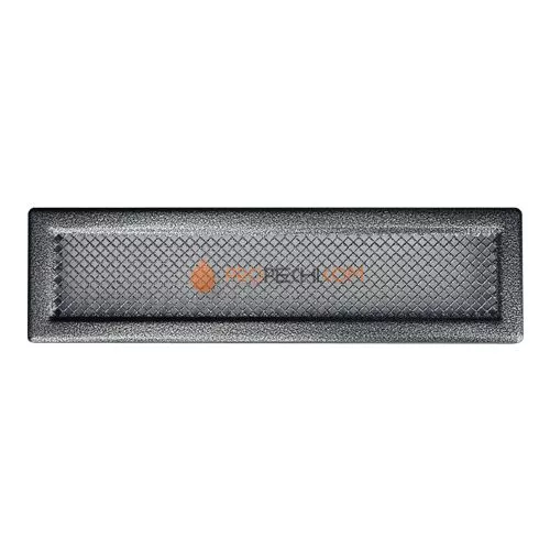 Решетка каминная стальная Золотая 105х425 Tarnavva