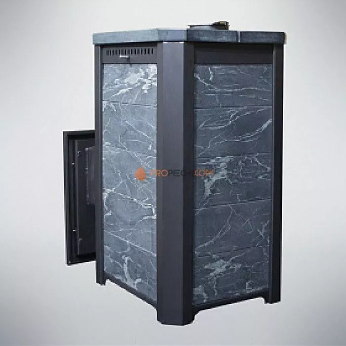 Дровяная печь для бани Варвара Сказка удлиненная