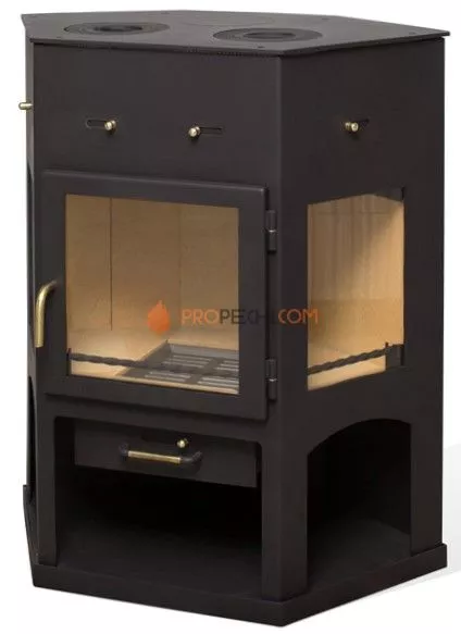 Печь-камин Мета-Бел Енисей с плитой