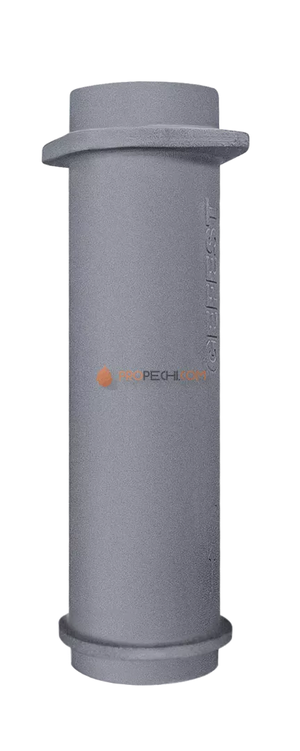 Чугунная нижняя труба для шибера Гефест (115/500)