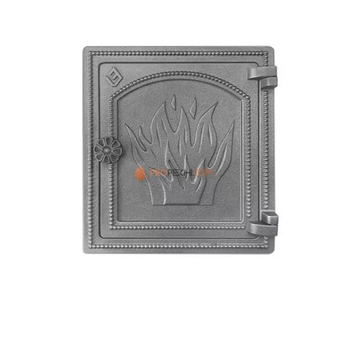 Печная дверца Везувий ДТ-4 (не крашенная)