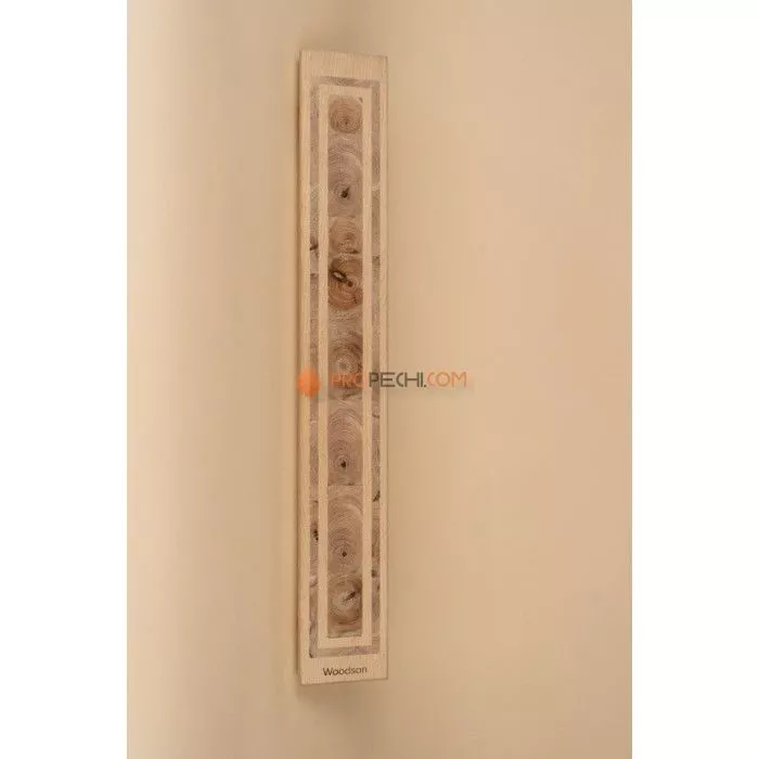 Светильник Woodson FIJI Line угловой со светодиодной лентой, Ольха (24V)