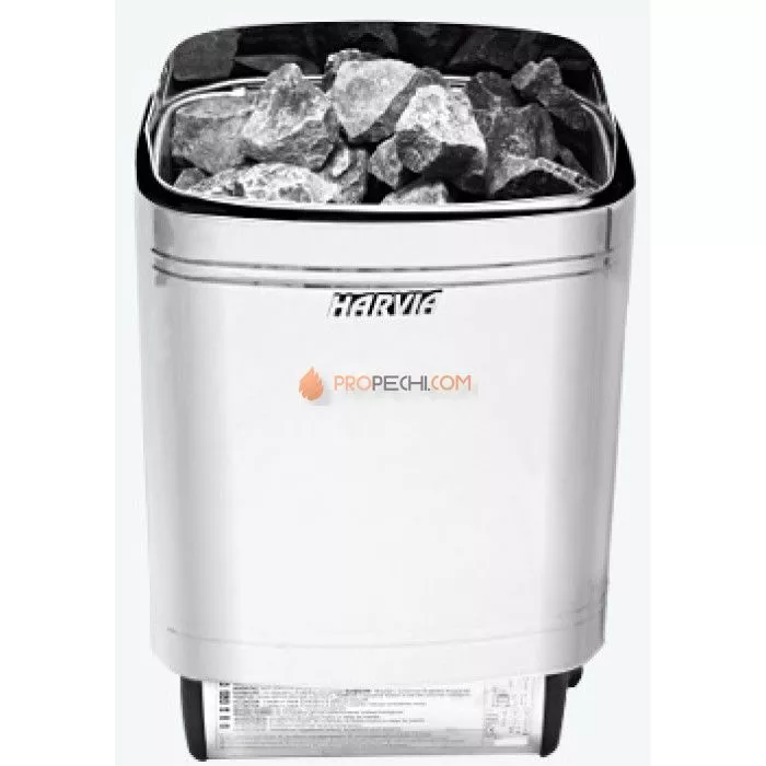 Электрическая печь Harvia Termonator SteelTopSteel М45 (со встроенным пультом)