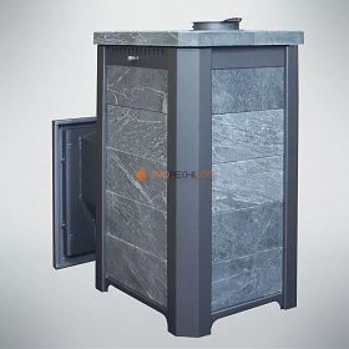 Дровяная печь для бани Варвара Сказка Мини удлиненная