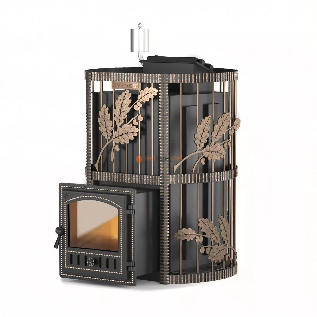 Банная печь Эверест INOX 25 (280) Ковка