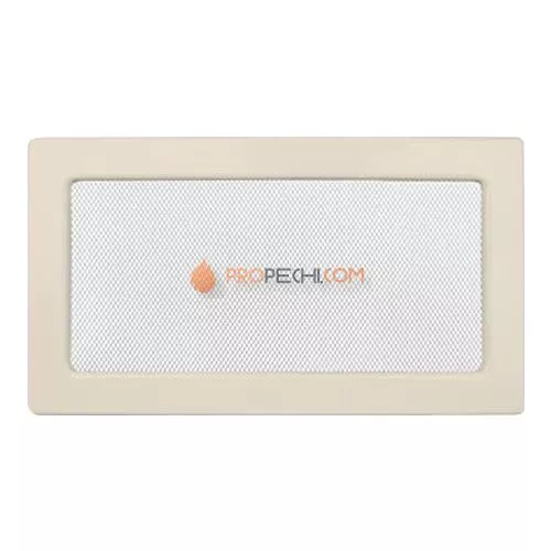 Вент.решетка 170х300 мм. кремовый