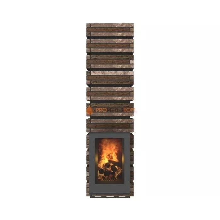 Дровяная банная печь Grill’D Shaman Long (4 каменки)