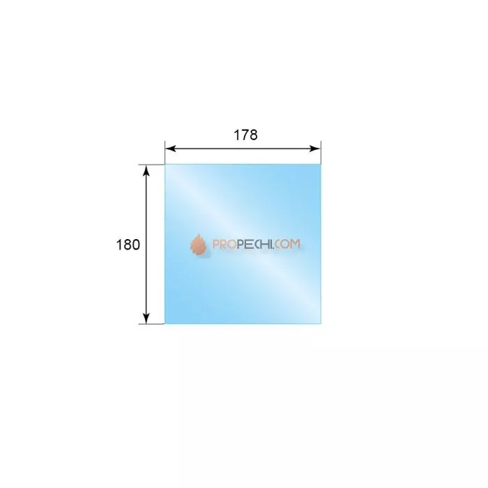 Стекло ASTON ДТ-4С (178х180)
