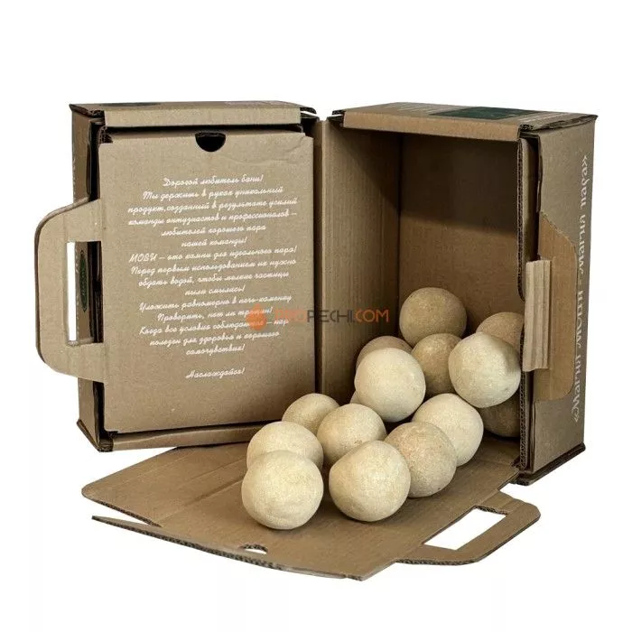 Круглые камни для бани Прометалл