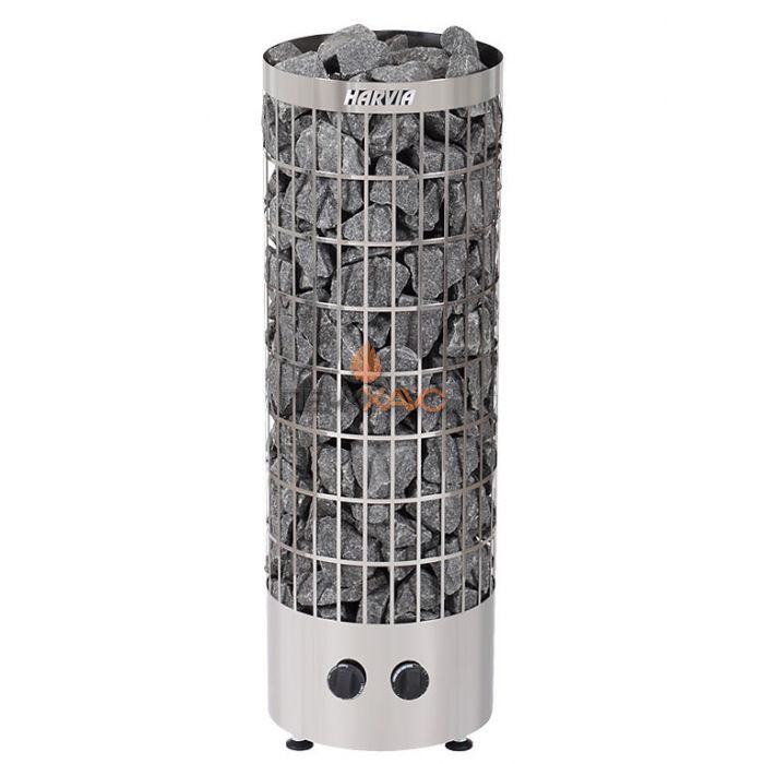 Электрическая печь Harvia Cilindro PC90 Steel (со встроенным пультом)