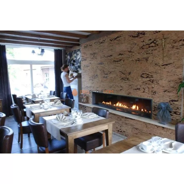 Газовая топка Vero Design Gala Стандарт (1750x500 мм) D130/200 мм, горелка VLK burner