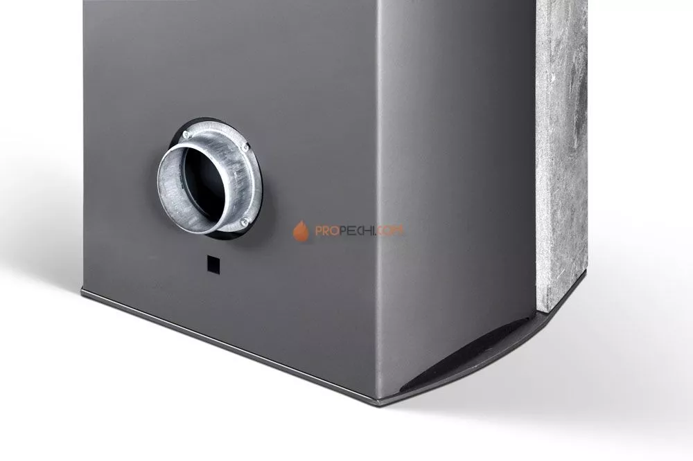 Печь-камин Thorma ALVESTA II, серый/стеатит