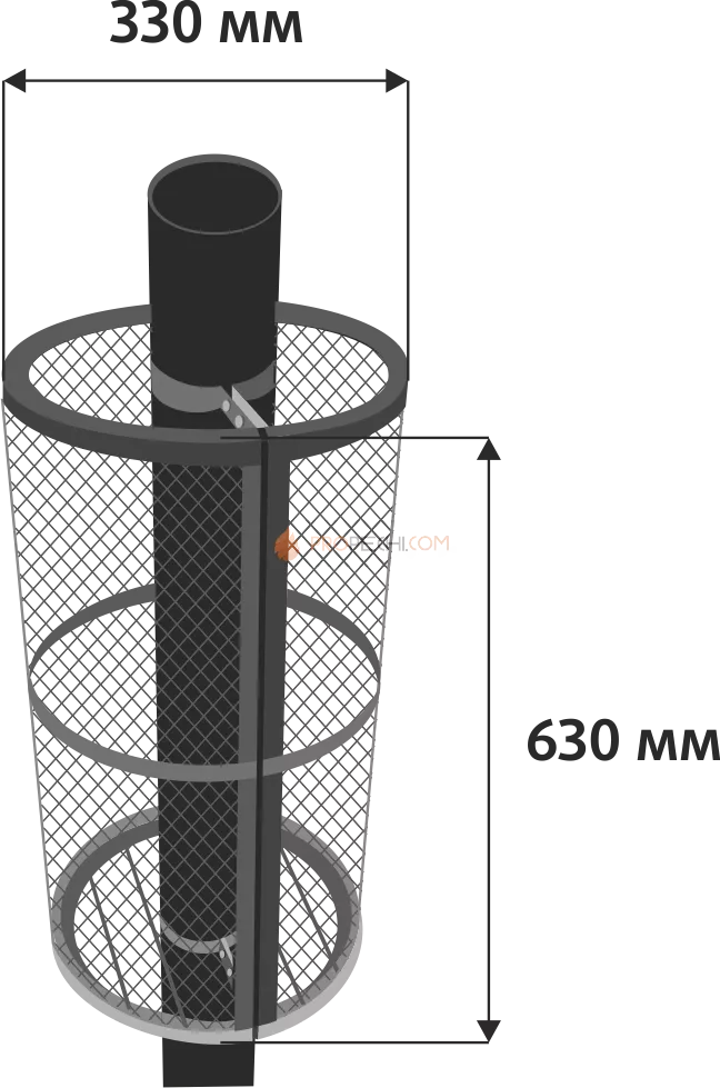 Сетка-каменка натрубная Атмосфера