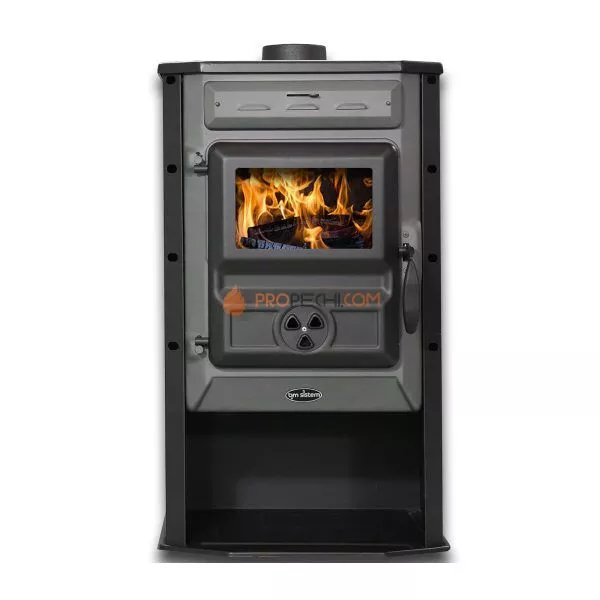 Печь с водяным контуром Tim System Carobna Hydro серая