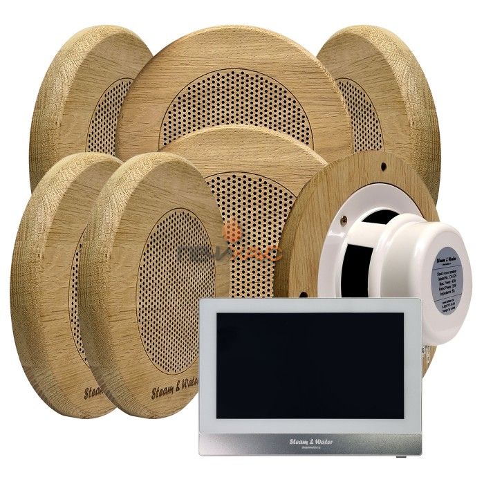 Комплект акустической системы SW-R7 SOUND SAUNA (семь колонок, круг)