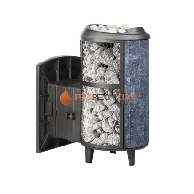 Печь банная «Атмосфера L» комбинированная сетка-ламель талькохлорит