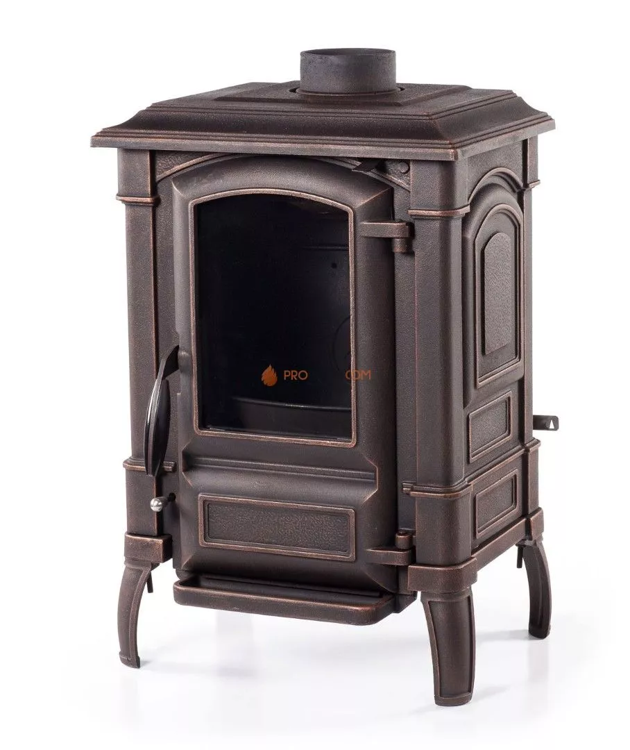 Печь-камин Fireway Bruno Патина Медь