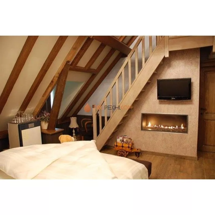 Газовая топка Vero Design Gala Стандарт (1750x500 мм) D130/200 мм, горелка VLK burner