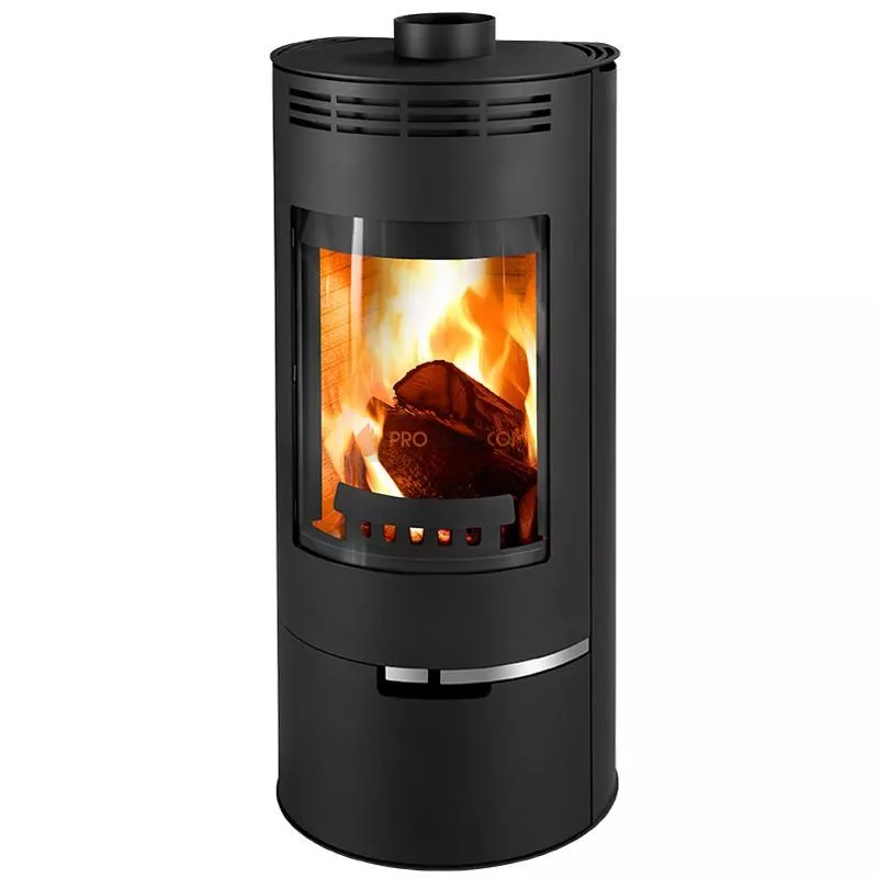 Печь-камин Thorma ANDORRA, черная