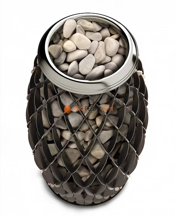 Печь для бани Термофор Мэри Экс 9кВт черная бронза