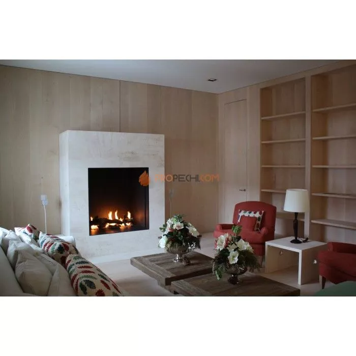 Газовая топка Vero Design Gala Квадратная (900x900 мм) D130/200 мм, горелка VLK burner