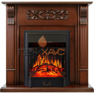 Каминокомплект Royal Flame Venice - Махагон коричневый антик с очагом Majestic FX Black