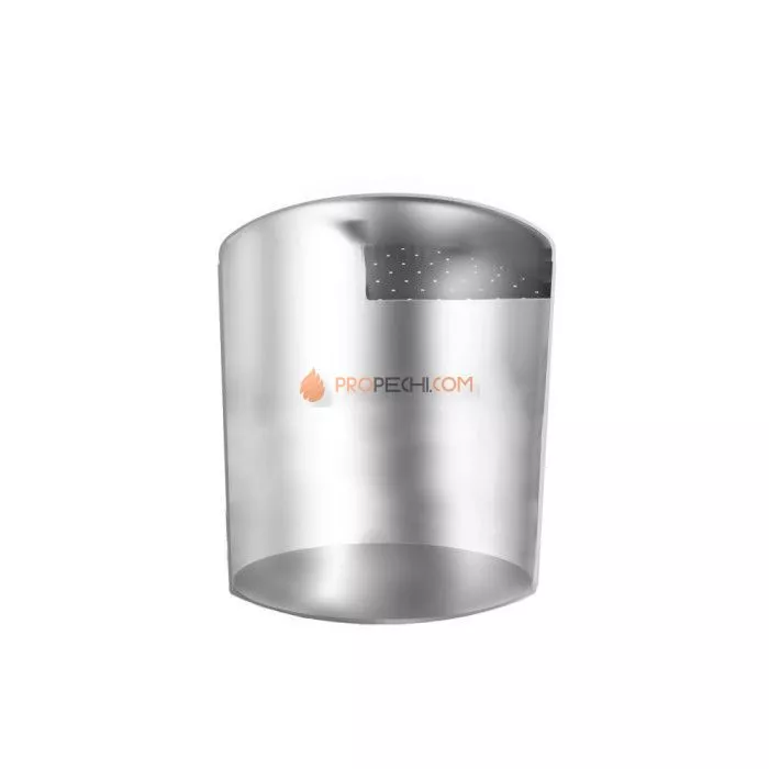 Печь банная «Атмосфера L» в ламелях «Россо Леванто»