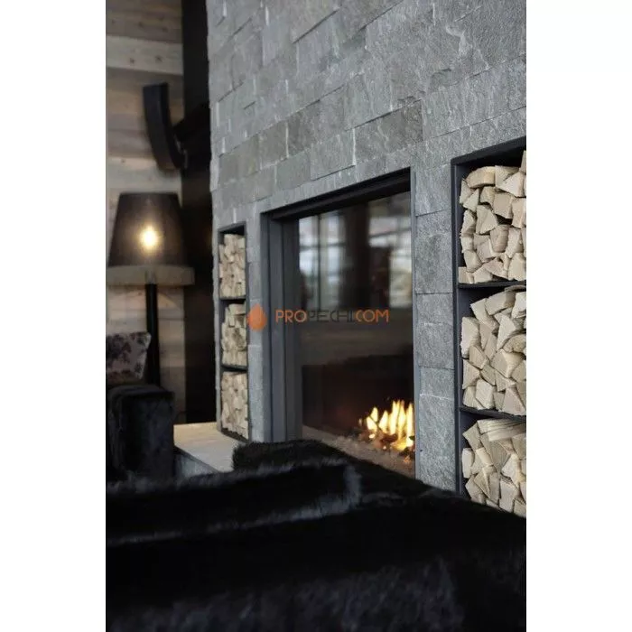 Газовая топка Vero Design Gala Квадратная (900x900 мм) D130/200 мм, горелка VLK burner