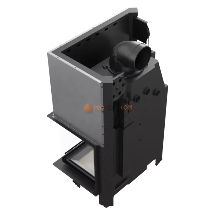 Каминная топка Kratki MBA/P/BS/G/SG (гнутое стекло) (17 кВт)