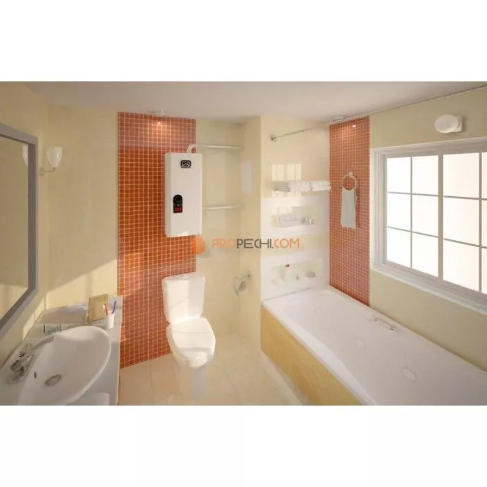 Электрический отопительный котел Теплодар Спутник-9 белый