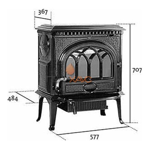 Печь-камин Jotul F 3 IVE