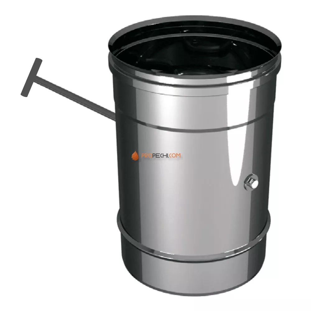 ЗАДВИЖКА ПОВОРОТНАЯ D250, AISI 321, 0.8 ММ 