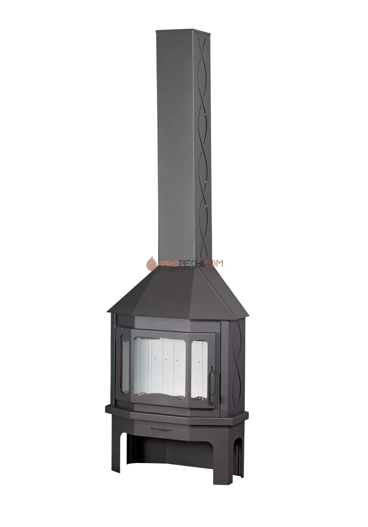 Камин МЮНХЕН ПРИСТЕННО УГЛОВОЙ графит