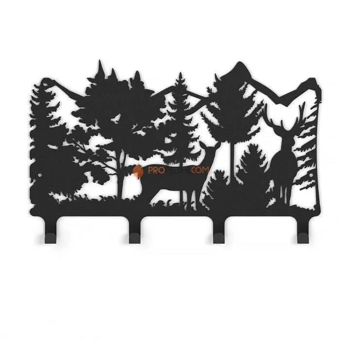 Вешалка Везувий Русский Лес L-380 (4 крючка)