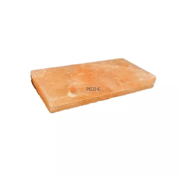 Соляная плитка натуральный с пазом 200х100х25 мм