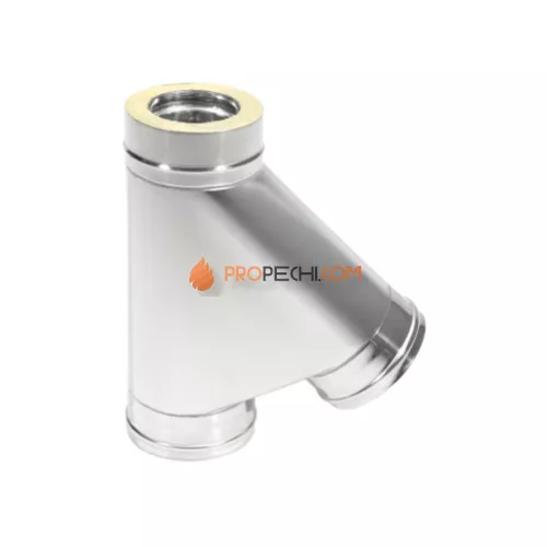 Тройник Термо 45* ТРТ-Р 430-0.5/Оц. D100/160