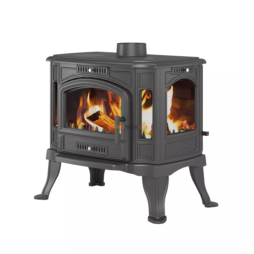 Печь-камин Везувий KZ-14SР "Антрацит"