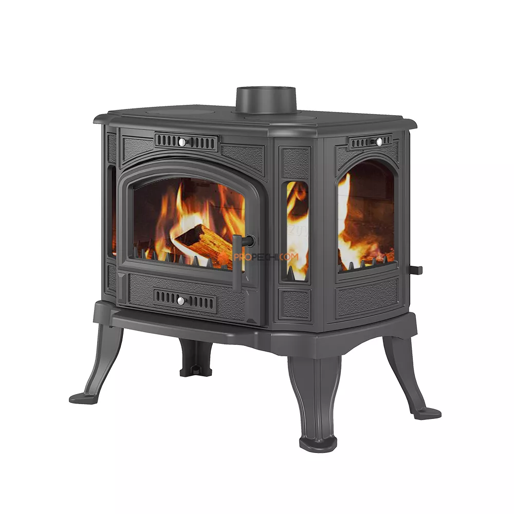 Печь-камин Везувий KZ-14SР "Антрацит"