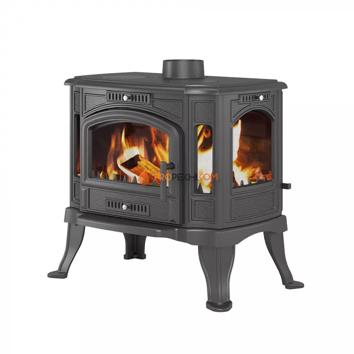 Печь-камин Везувий KZ-14SР "Антрацит"