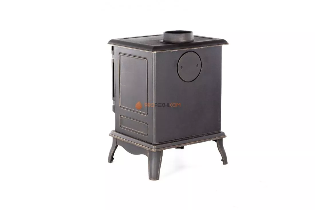 Печь-камин Fireway Paul патина бронза